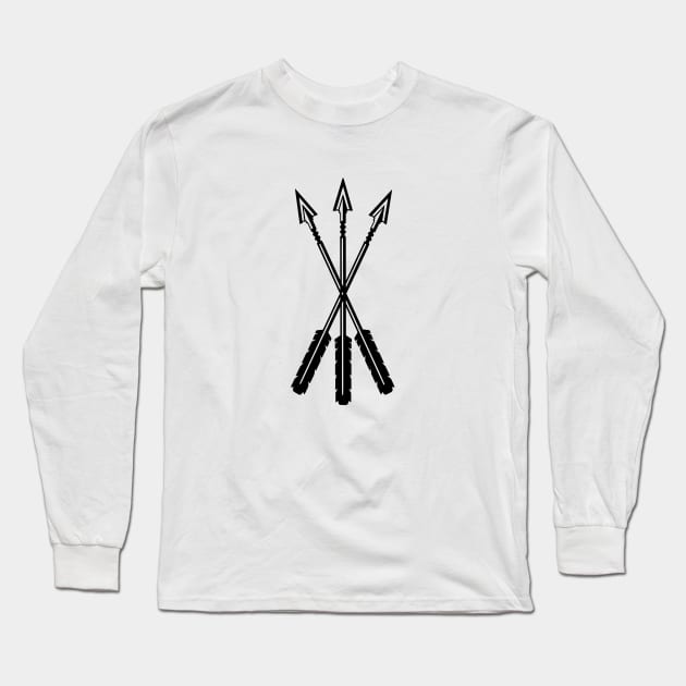 Arrows Long Sleeve T-Shirt by RRSA Designs